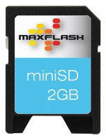 Maxflash 2GB Mini Secure Digital Card (SD2GM30M-R)